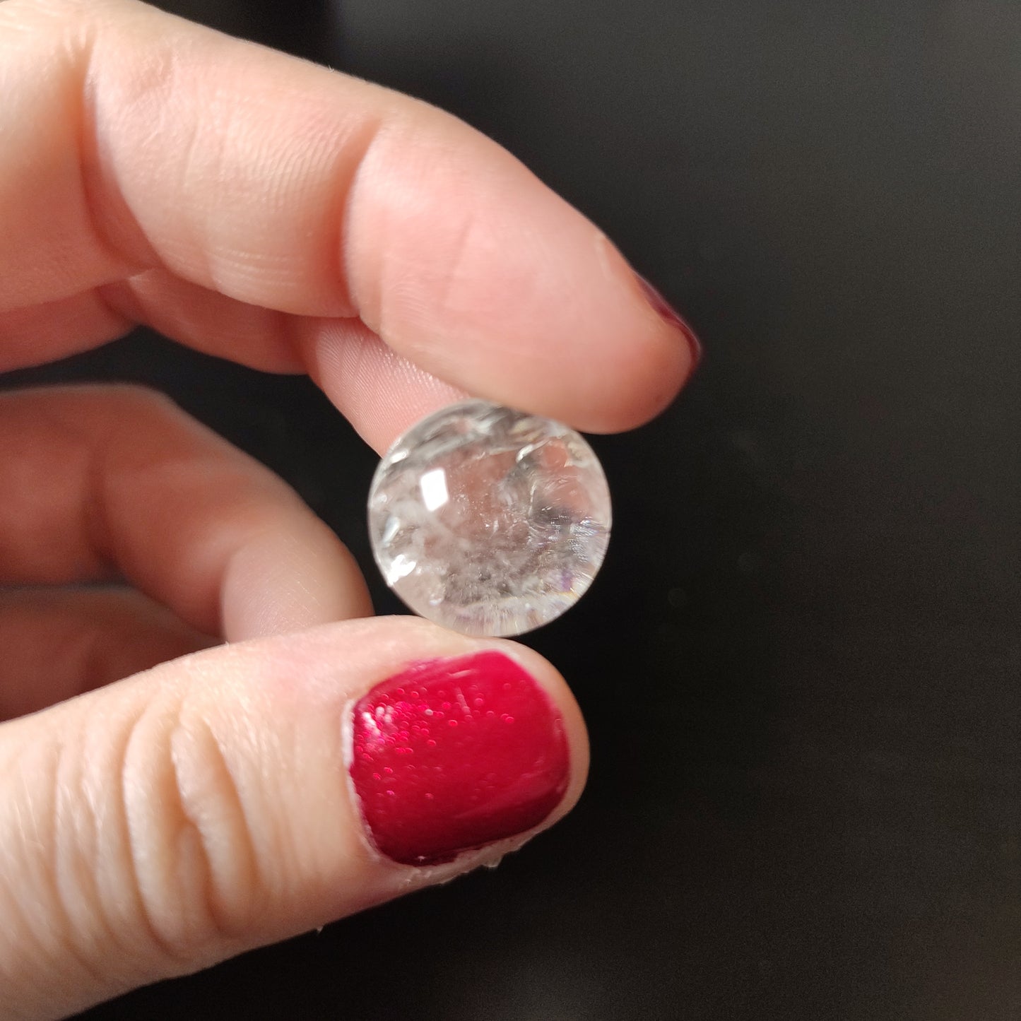 Mini esferas cuarzo cristal con arcoiris