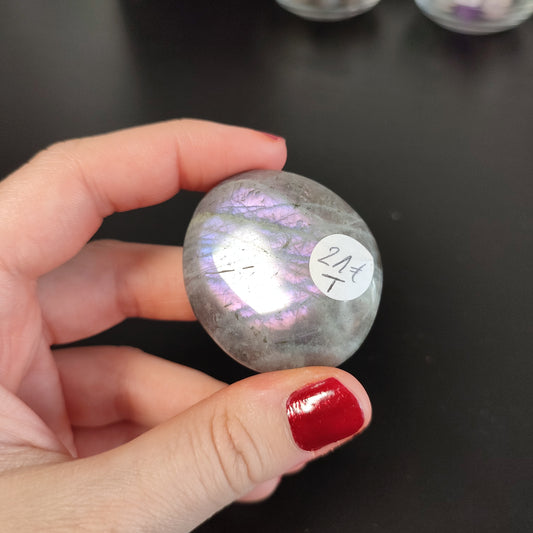 Rodado Labradorita purpura T