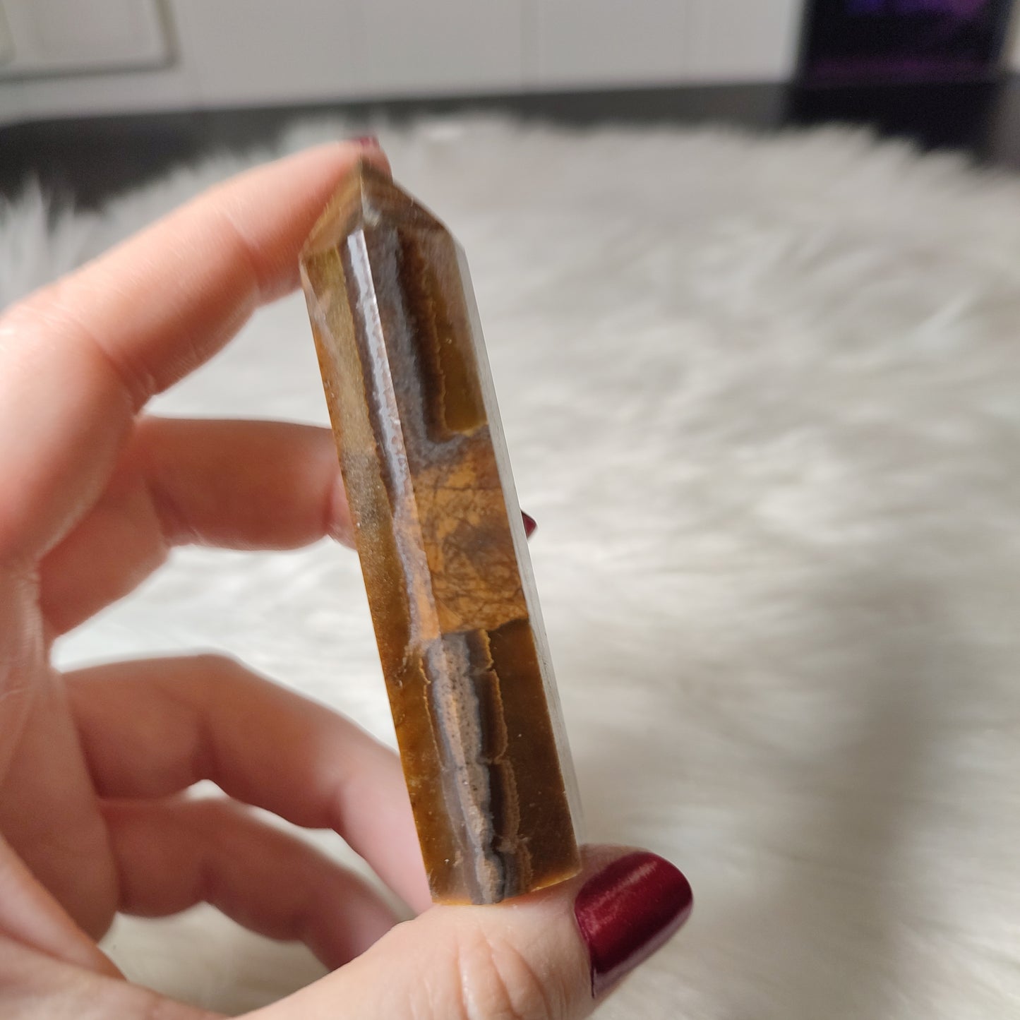 Punta slim ojo de tigre