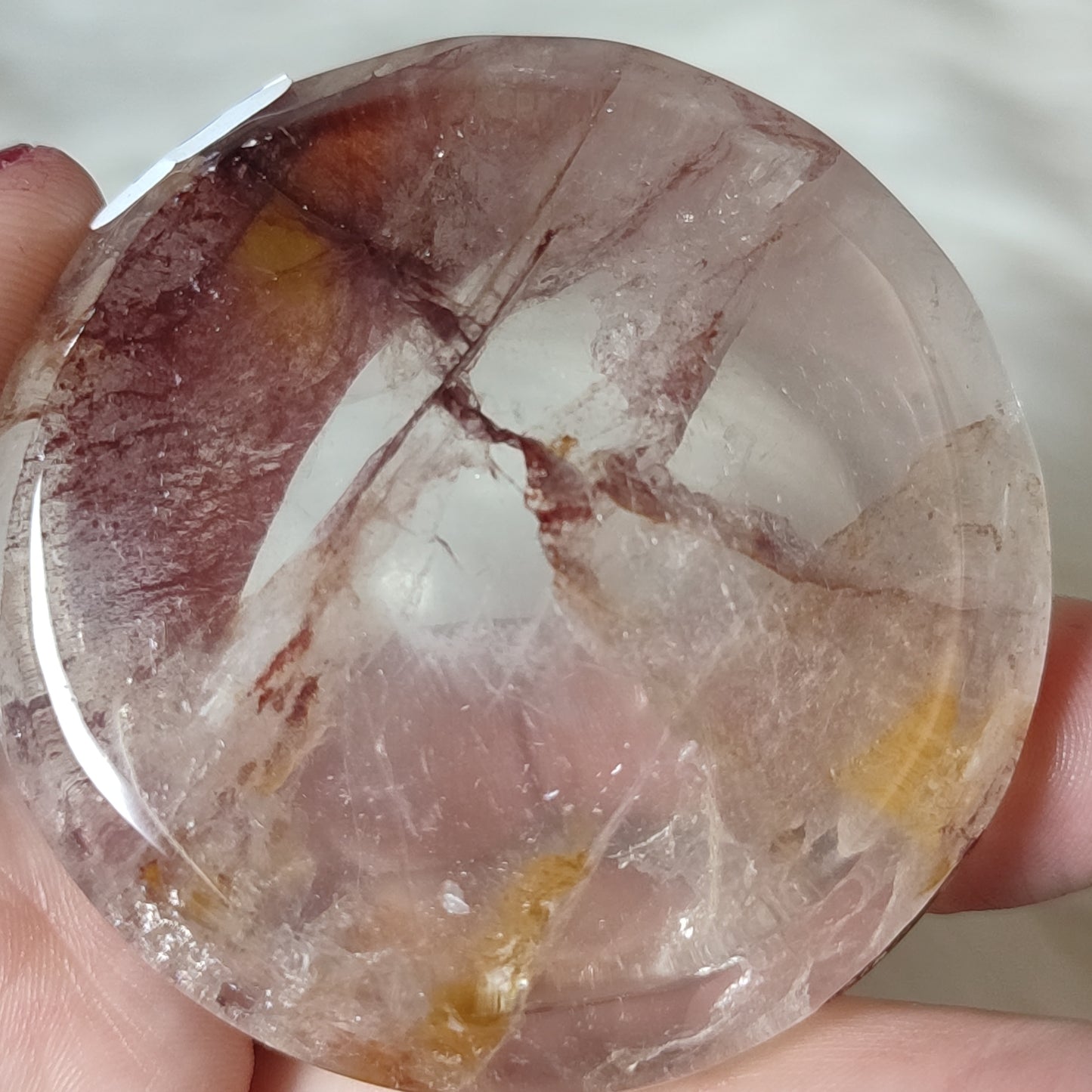 Bol cuarzo hematoide