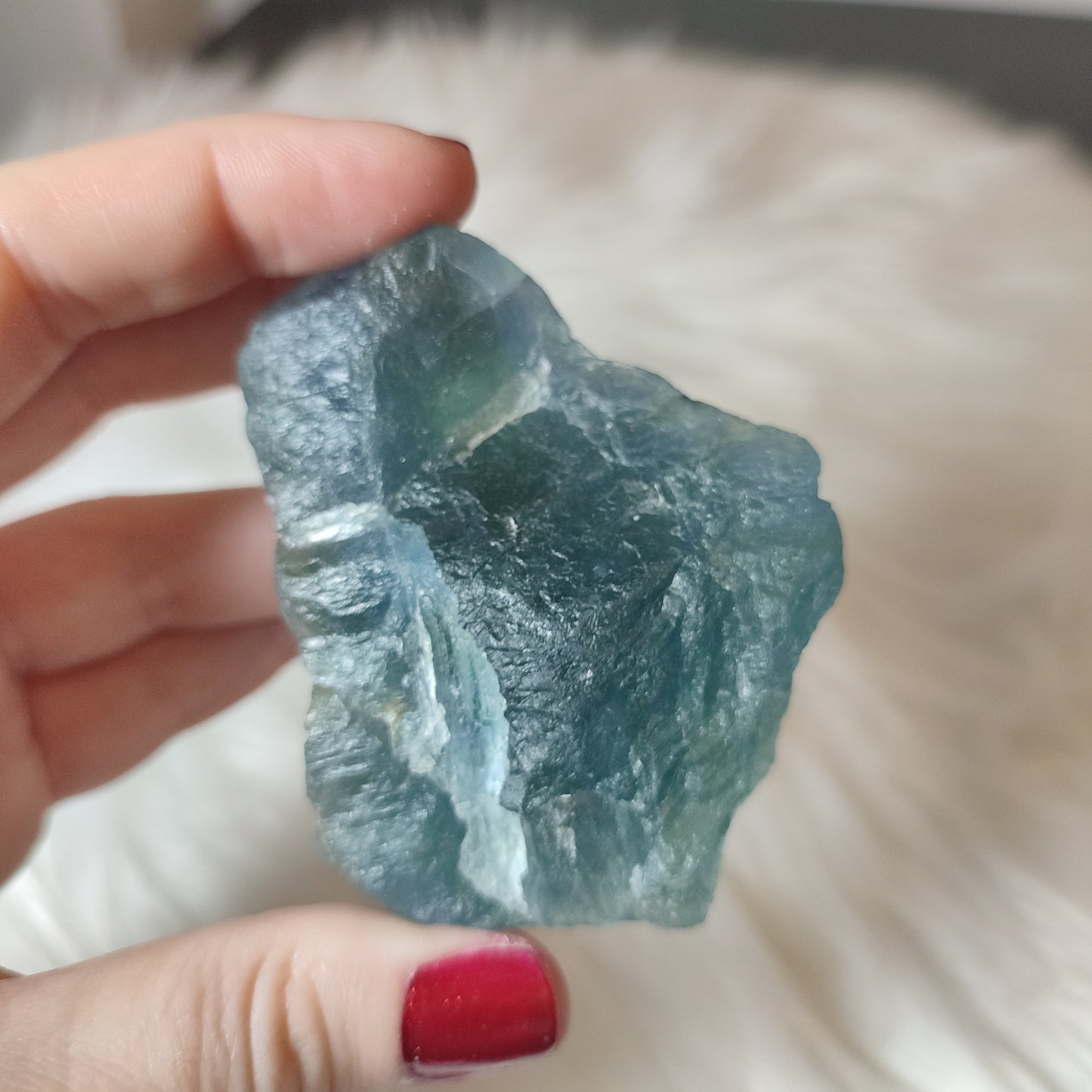 Masivo flúorita azul 195
