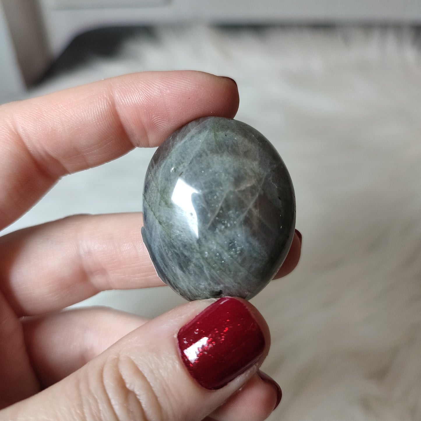 Rodado labradorita multicolor