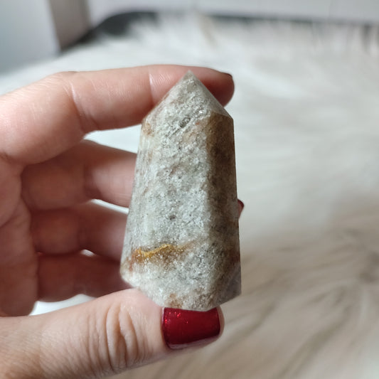 Punta cuarzo lodolita 69