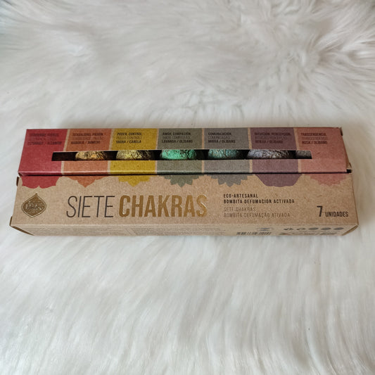 Bombita Defumacion activada Sagrada Madre - 7 chakras