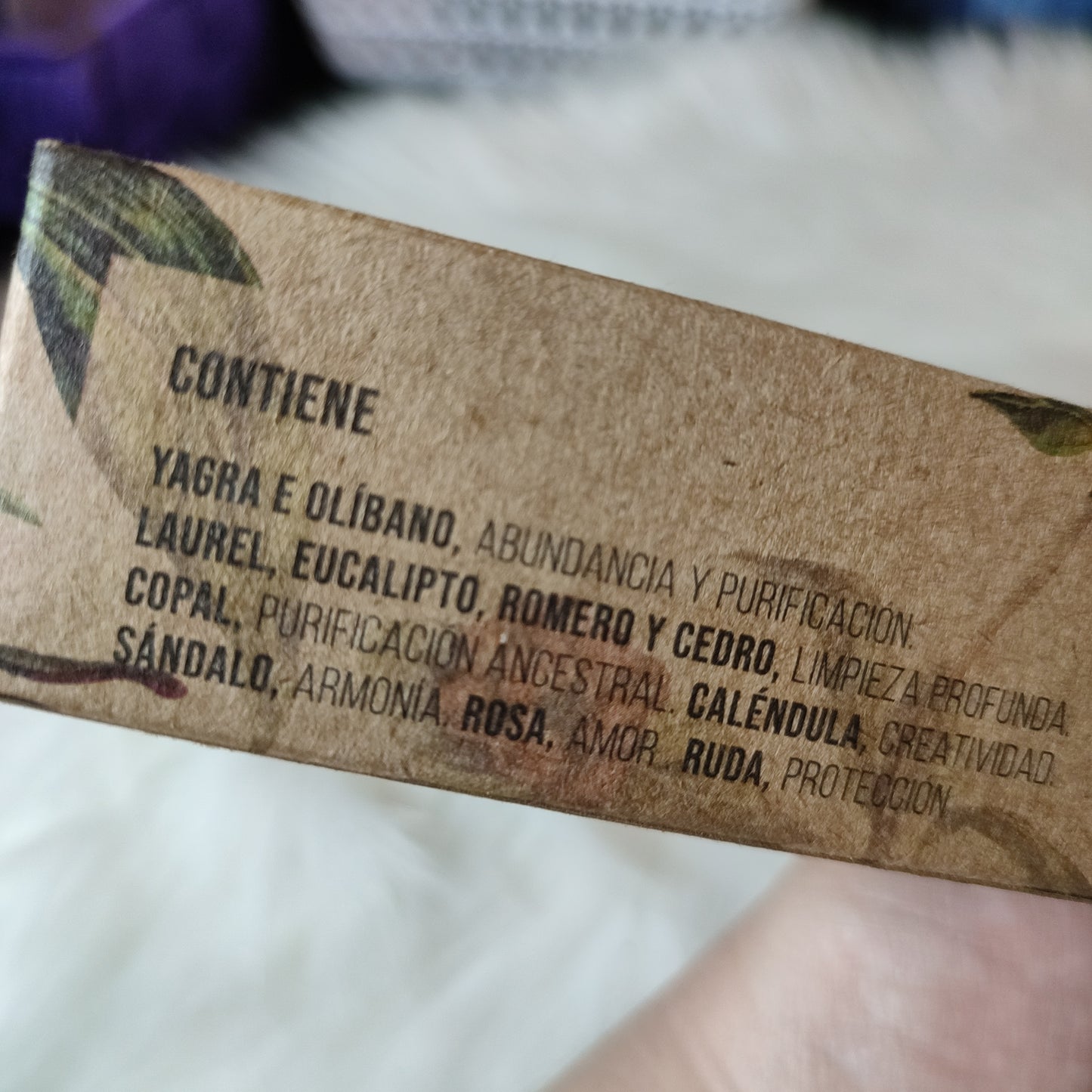 Copia de Pastillas incienso Sagrada Madre - 7 dias de limpieza