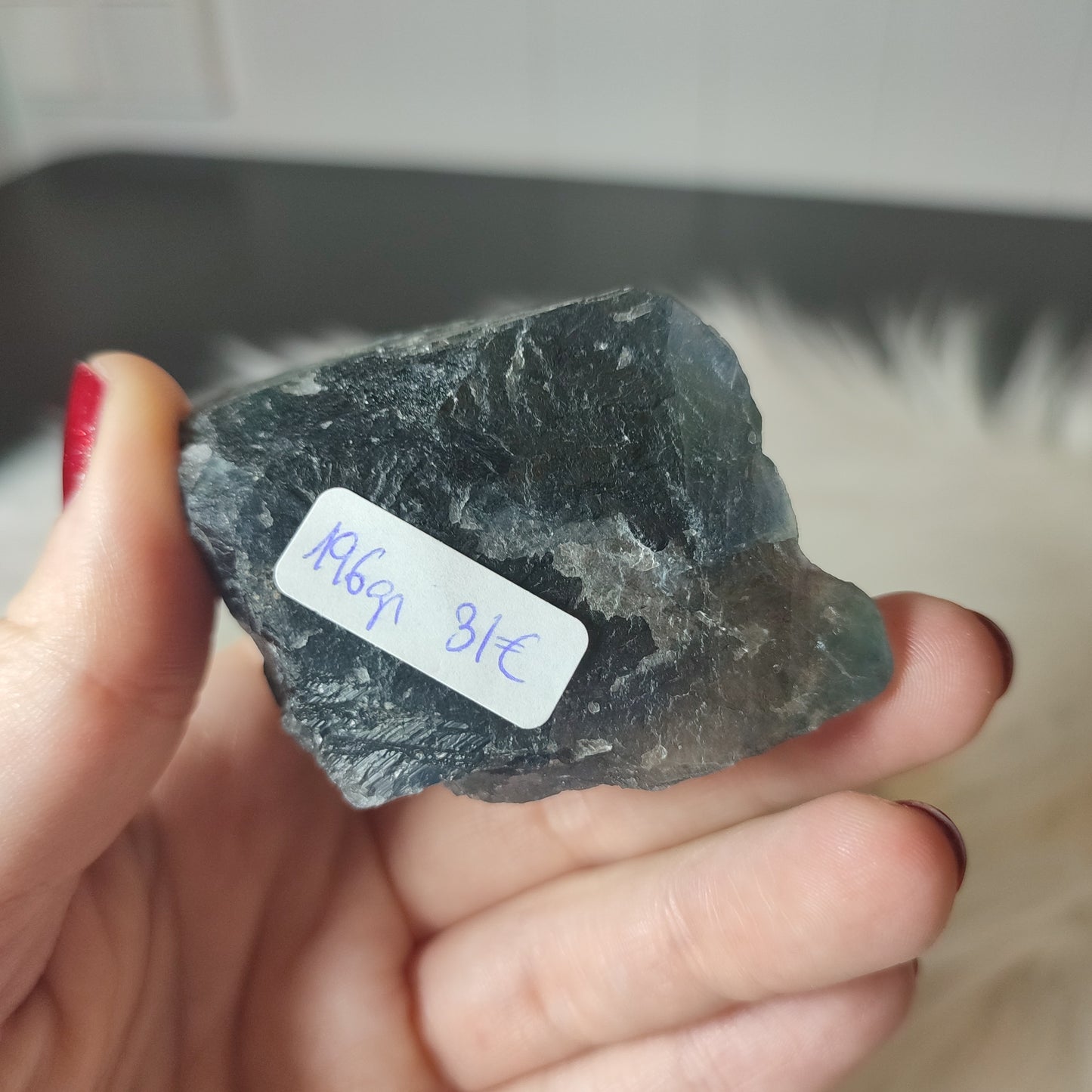 Masivo fluorita azul 196