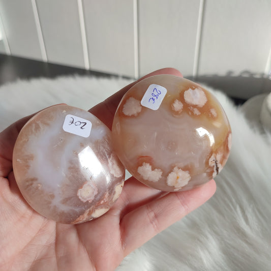 Rodado ágata flor de cerezo