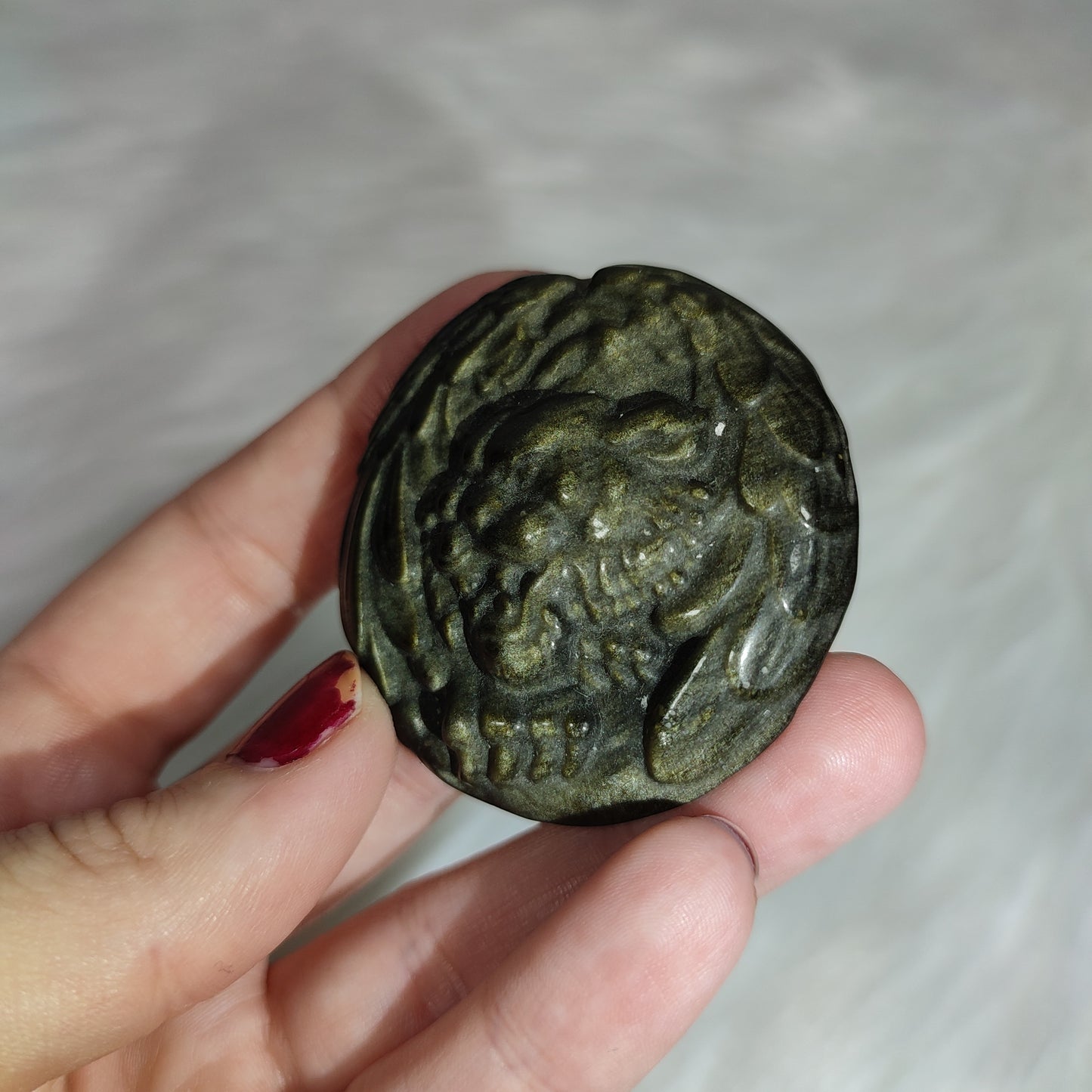 Tigre alado Obsidiana dorada B