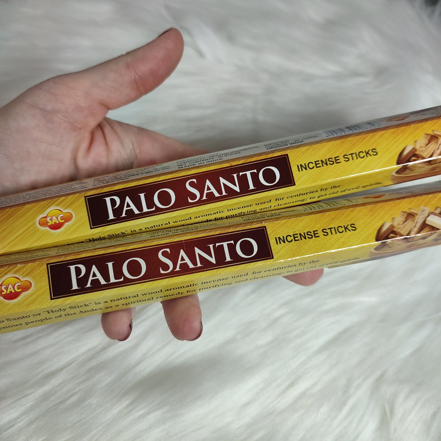Pack 20 varillas incienso Palo Santo