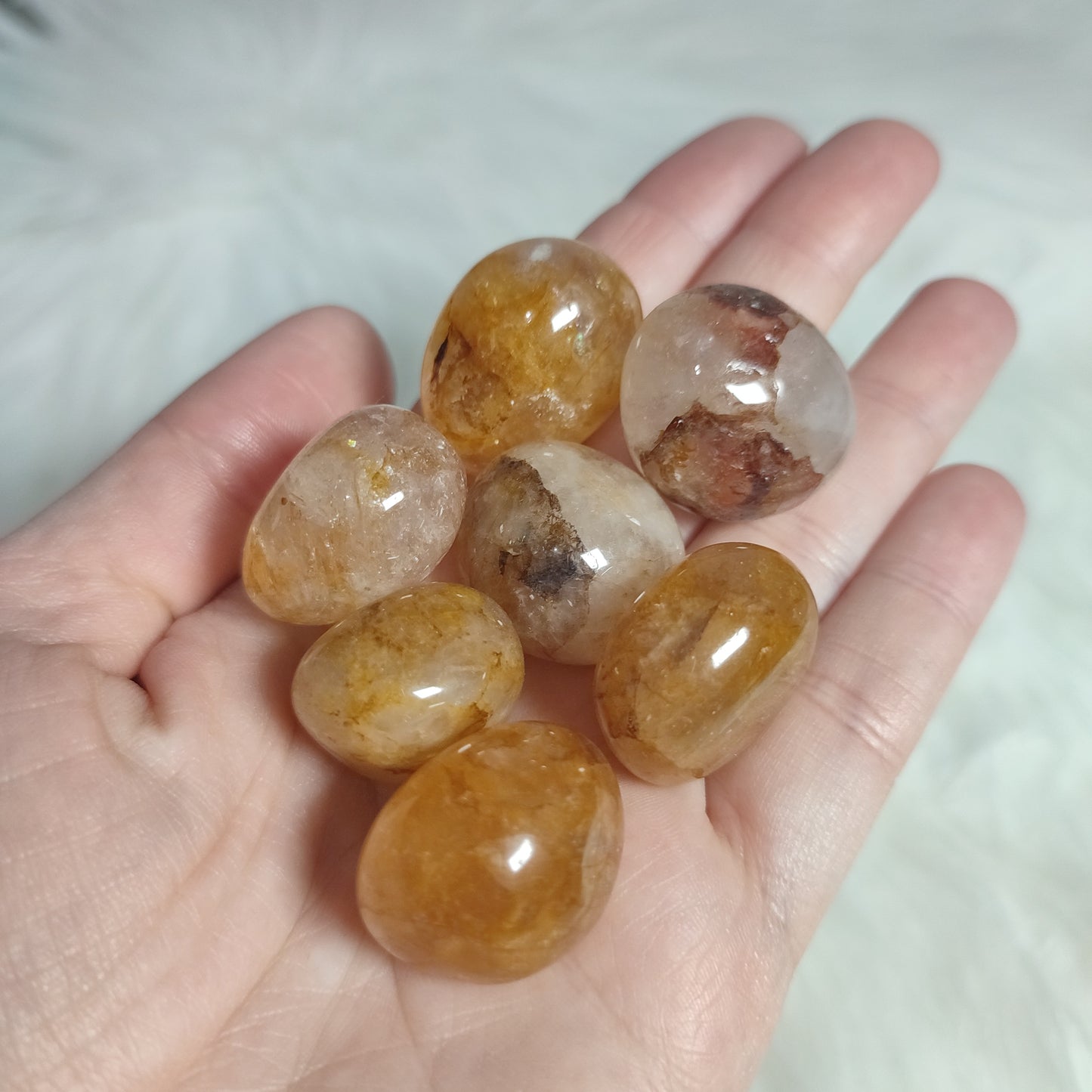 Canto rodado cuarzo sanador