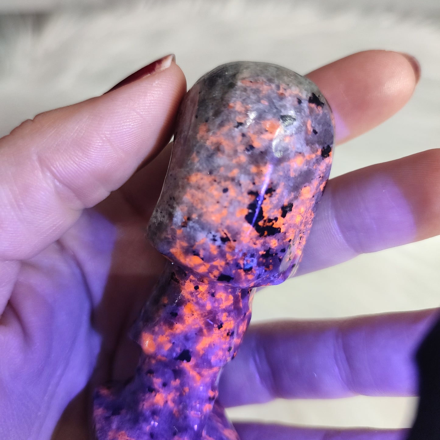 Sally pesadilla antes de navidad tallada en yooperlita