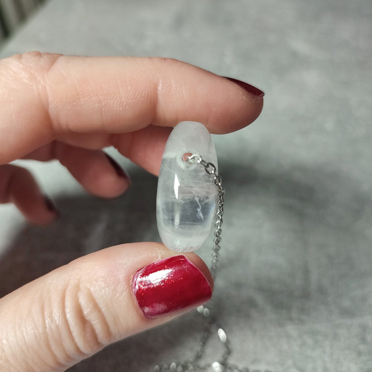 Collar cuarzo girasol