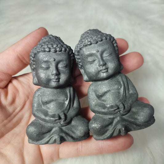 Buda tallado en shungit