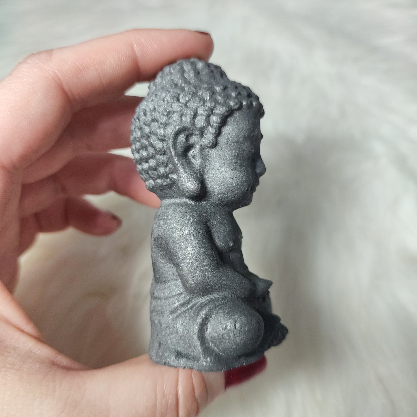 Buda tallado en shungit