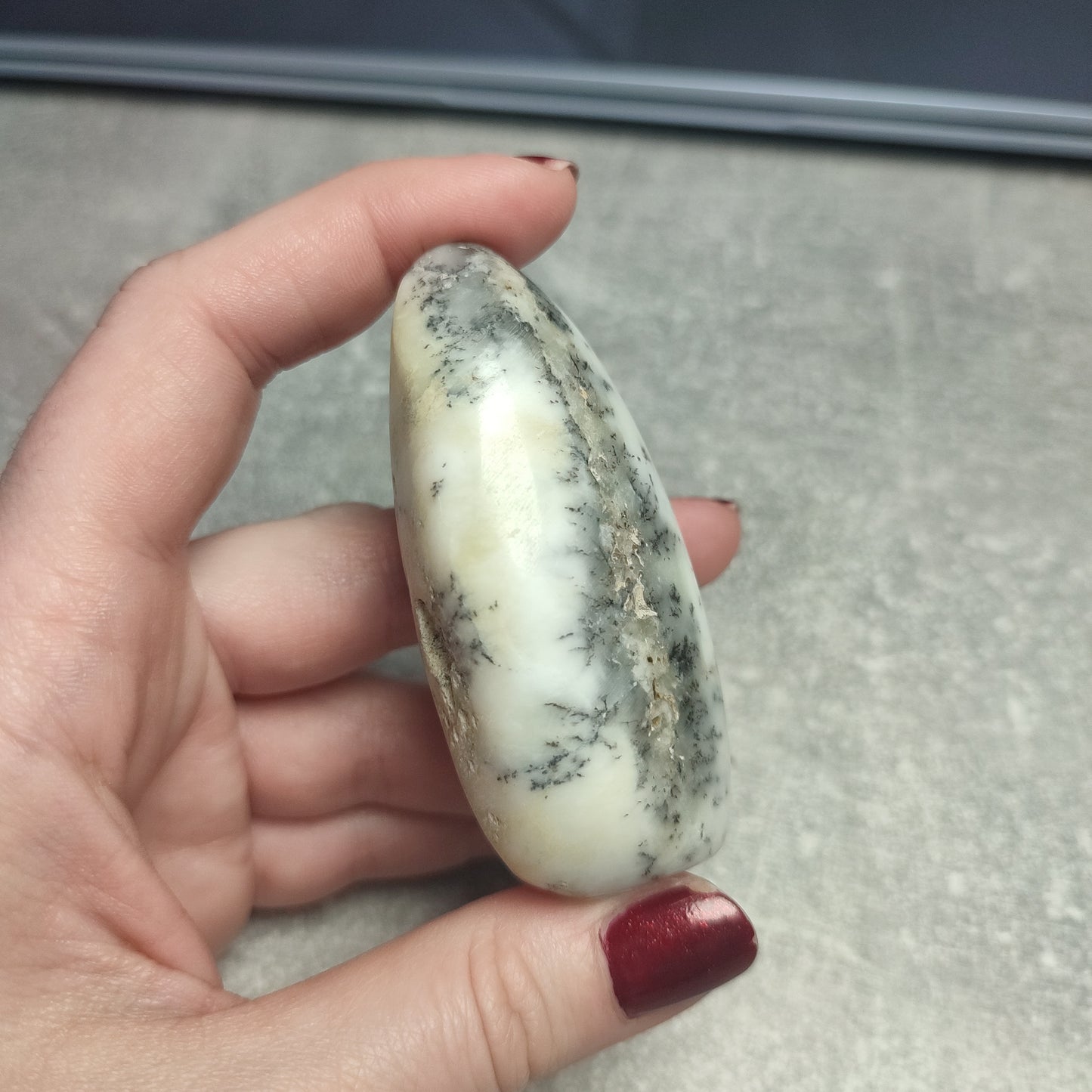 Monolito ágata dendrita o dendritica