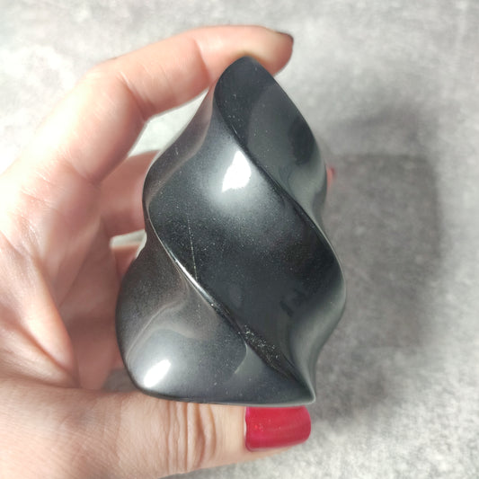 Llama de Obsidiana negra 260 - 270 gramos