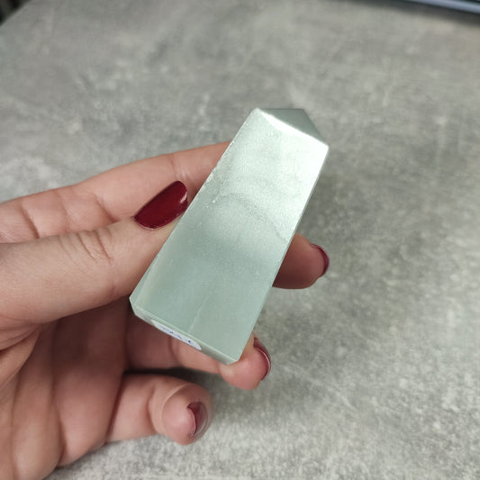 Punta piedra luna verde silky