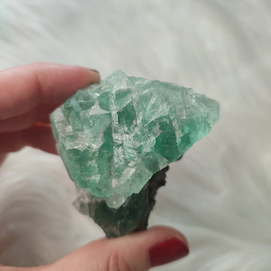 Masivo fluorita verde 158 gr