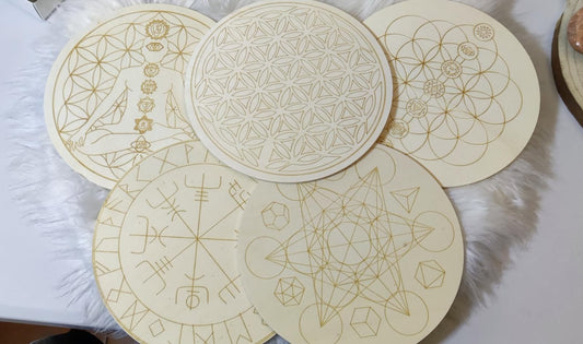 Base madera para rejillas cristalinas - Diferentes Modelos