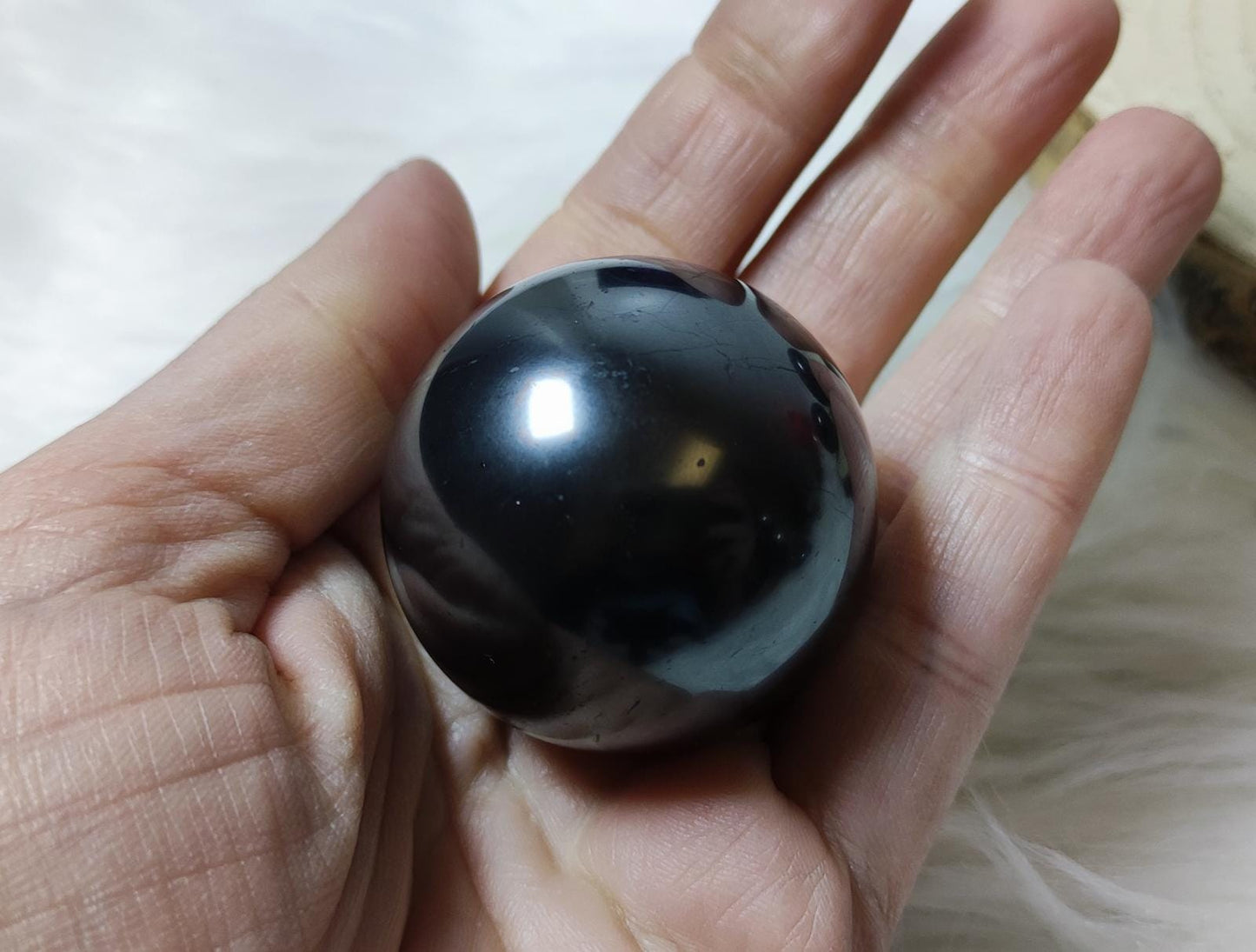 Esfera Shungit mediana 41 mm