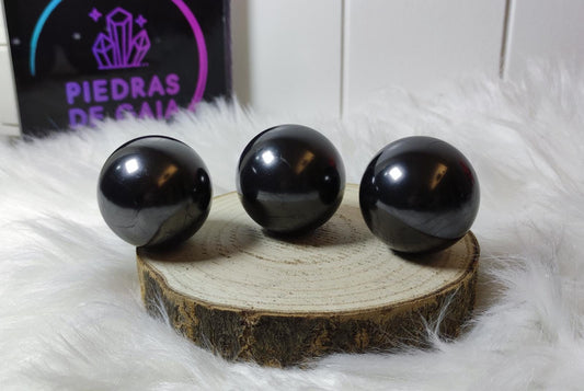 Esfera Shungit mediana 41 mm