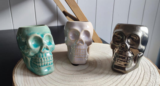 Quemador aceite - Calavera