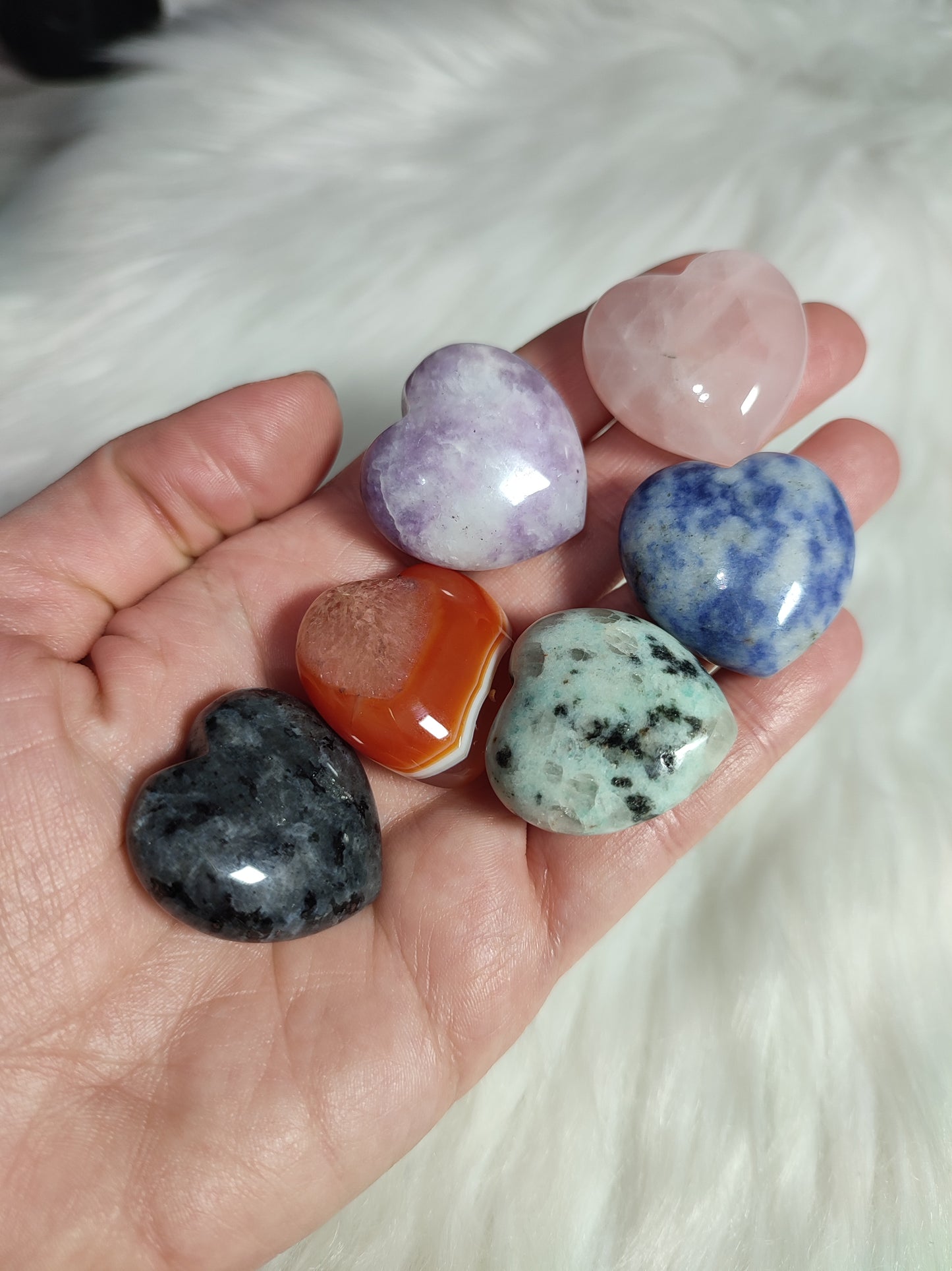 Corazon minerales varios