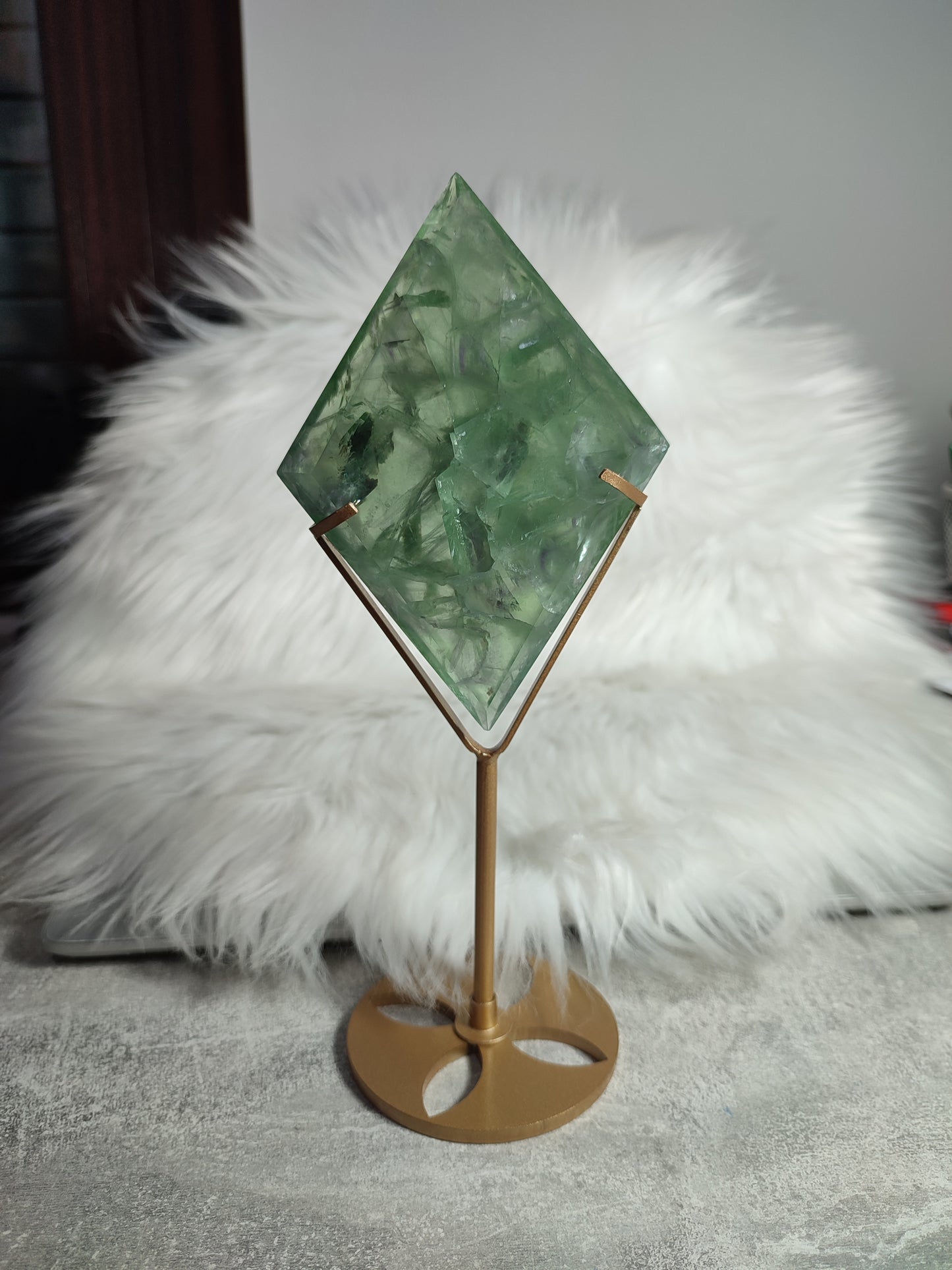 Diamante fluorita alta calidad 💚