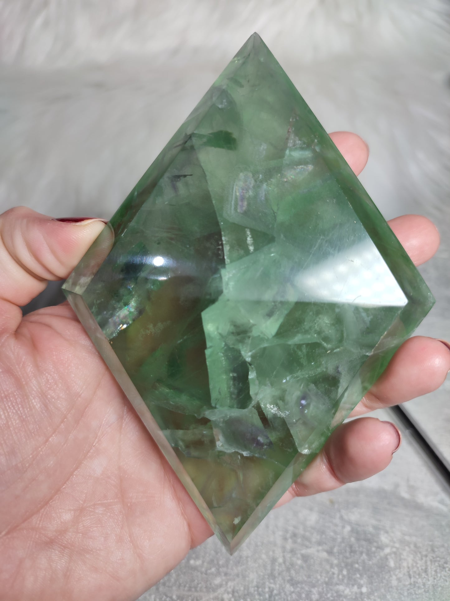 Diamante fluorita alta calidad 💚