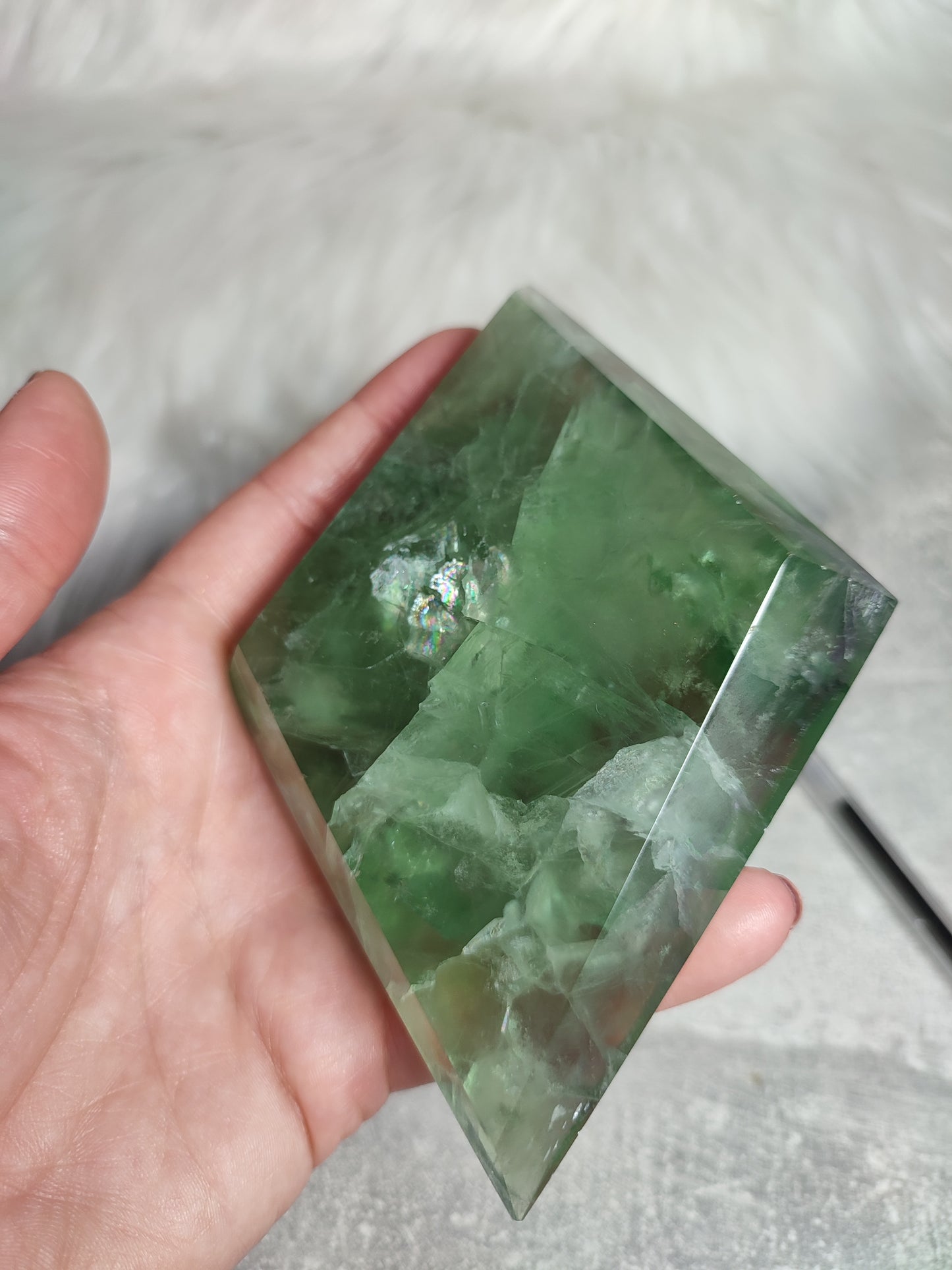 Diamante fluorita alta calidad 💚