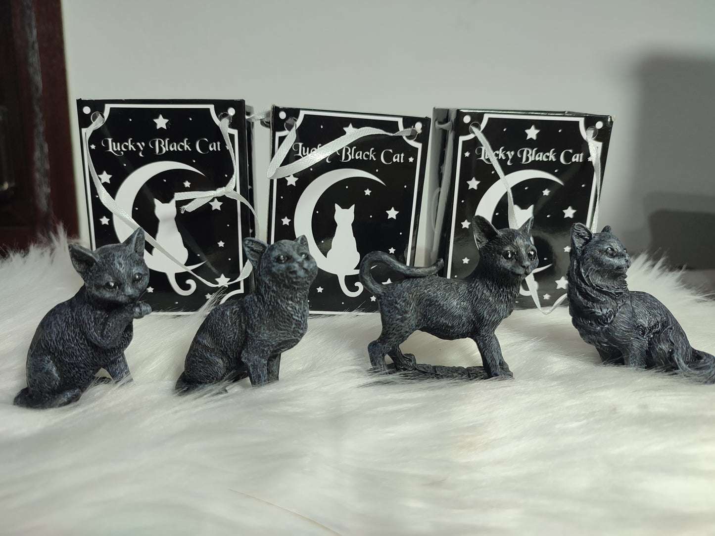 Figura con bolsa Gato Negro de la Suerte 😁✨