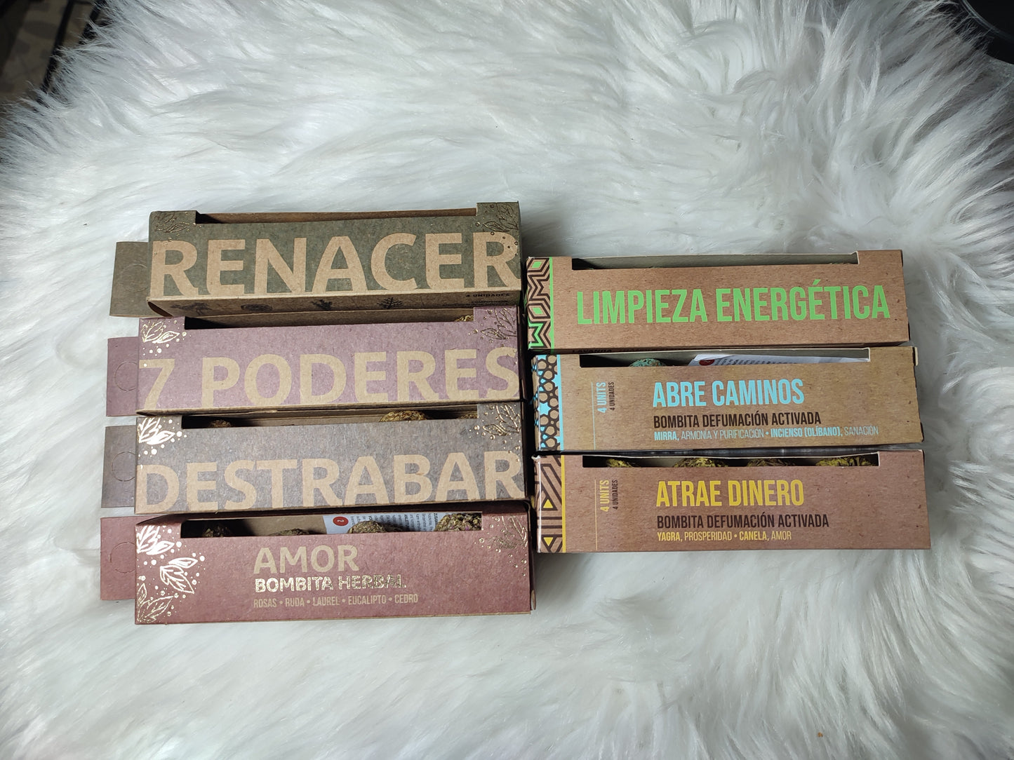 Bombita Defumacion activada Sagrada Madre - Diferentes