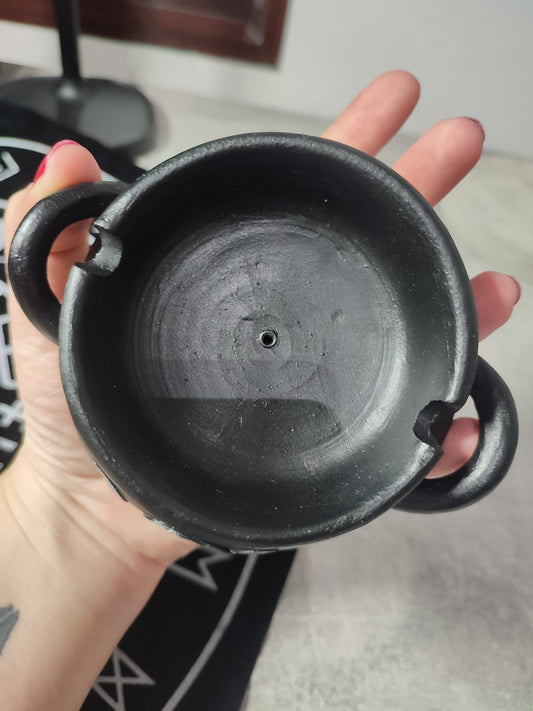 Caldero incienso triple luna