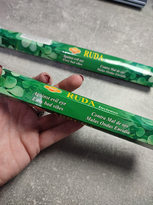 Pack 20 varillas incienso ruda