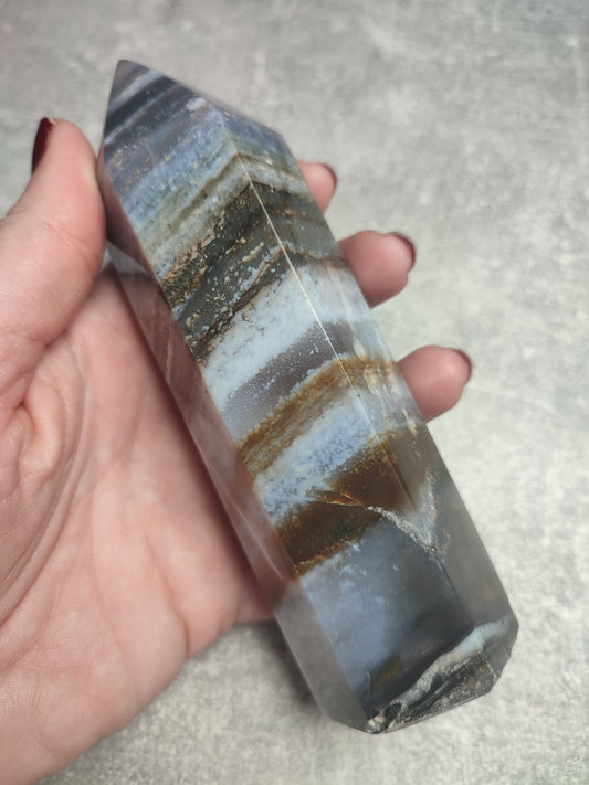 Gran Punta jaspe océano 413 gramos