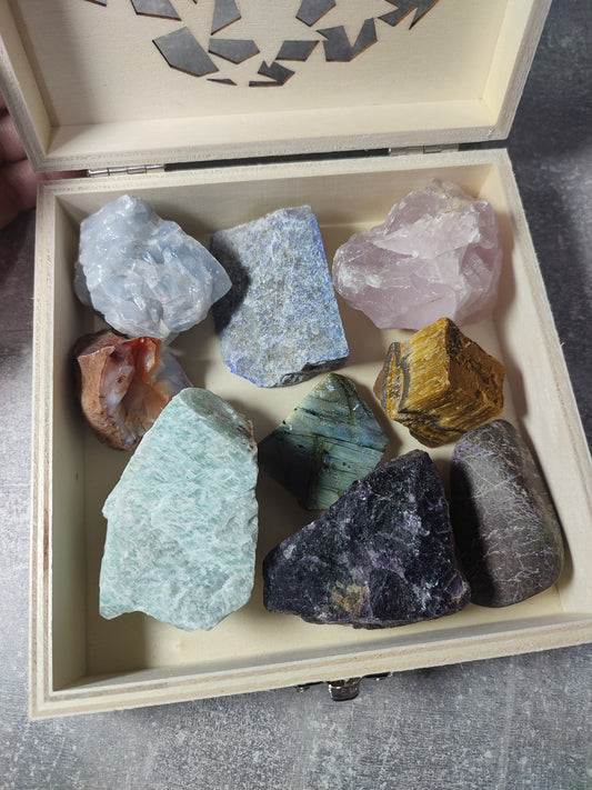 Lote minerales en bruto