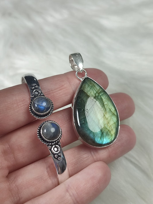 Conjunto Labradorita n°50