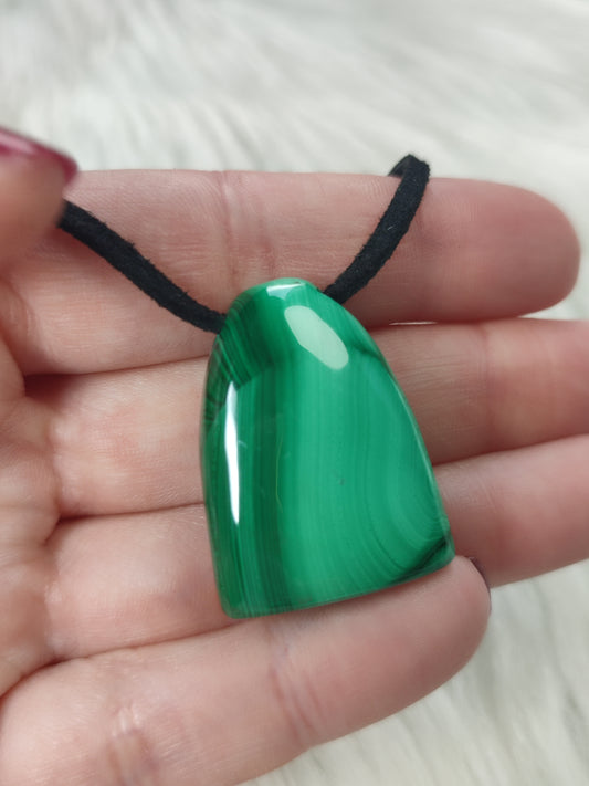 Collar con malaquita n° 2 - Perita - Caramelito