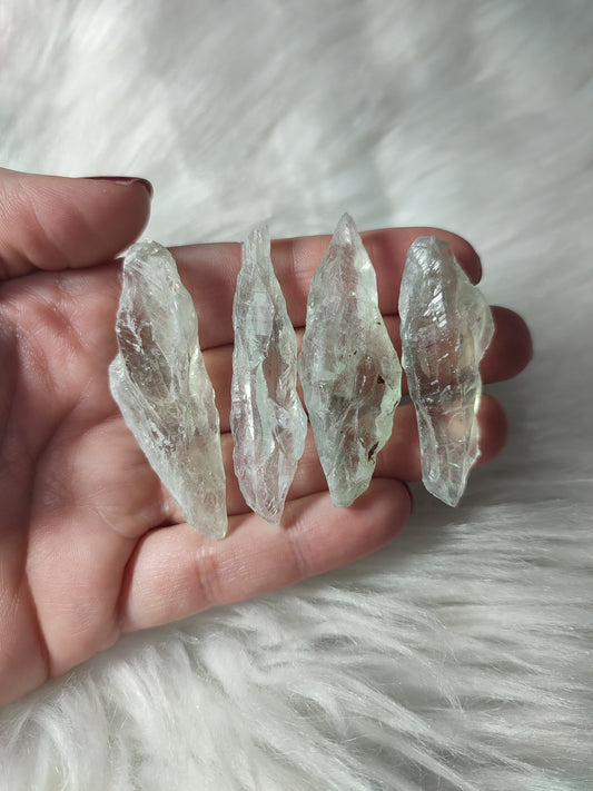 Varita mediana amatista verde - Prasiolita