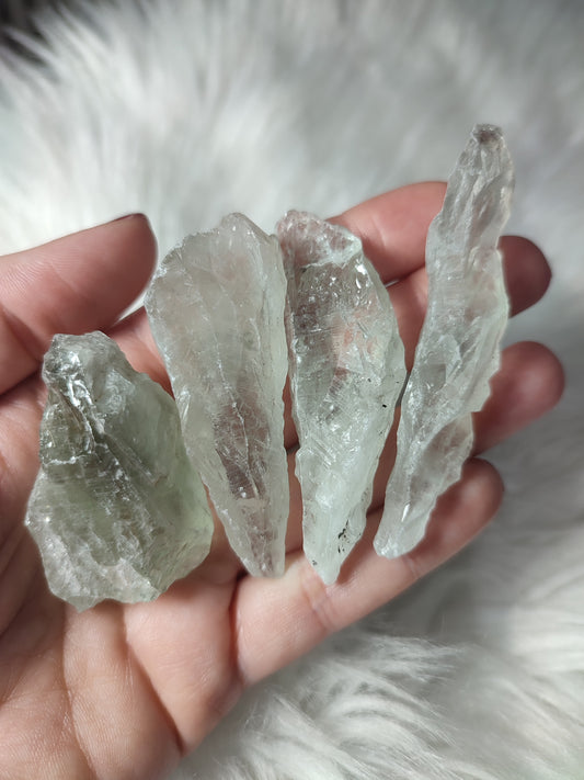 Varita grande amatista verde - Prasiolita