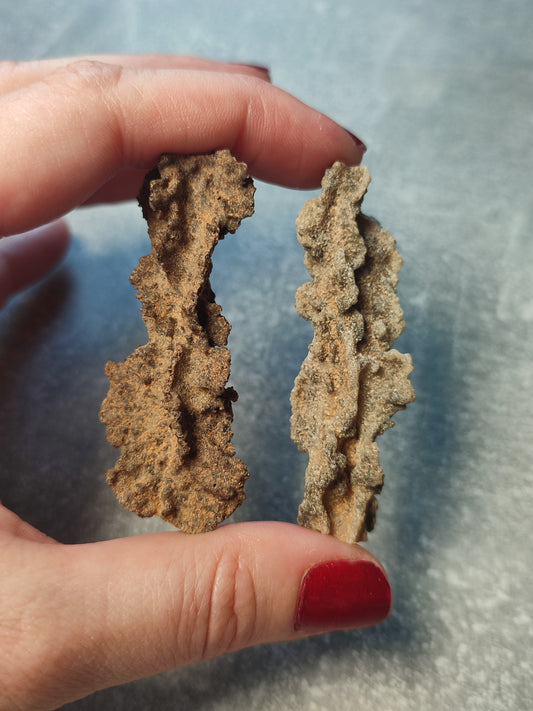 Fulgurita - Arena petrificada