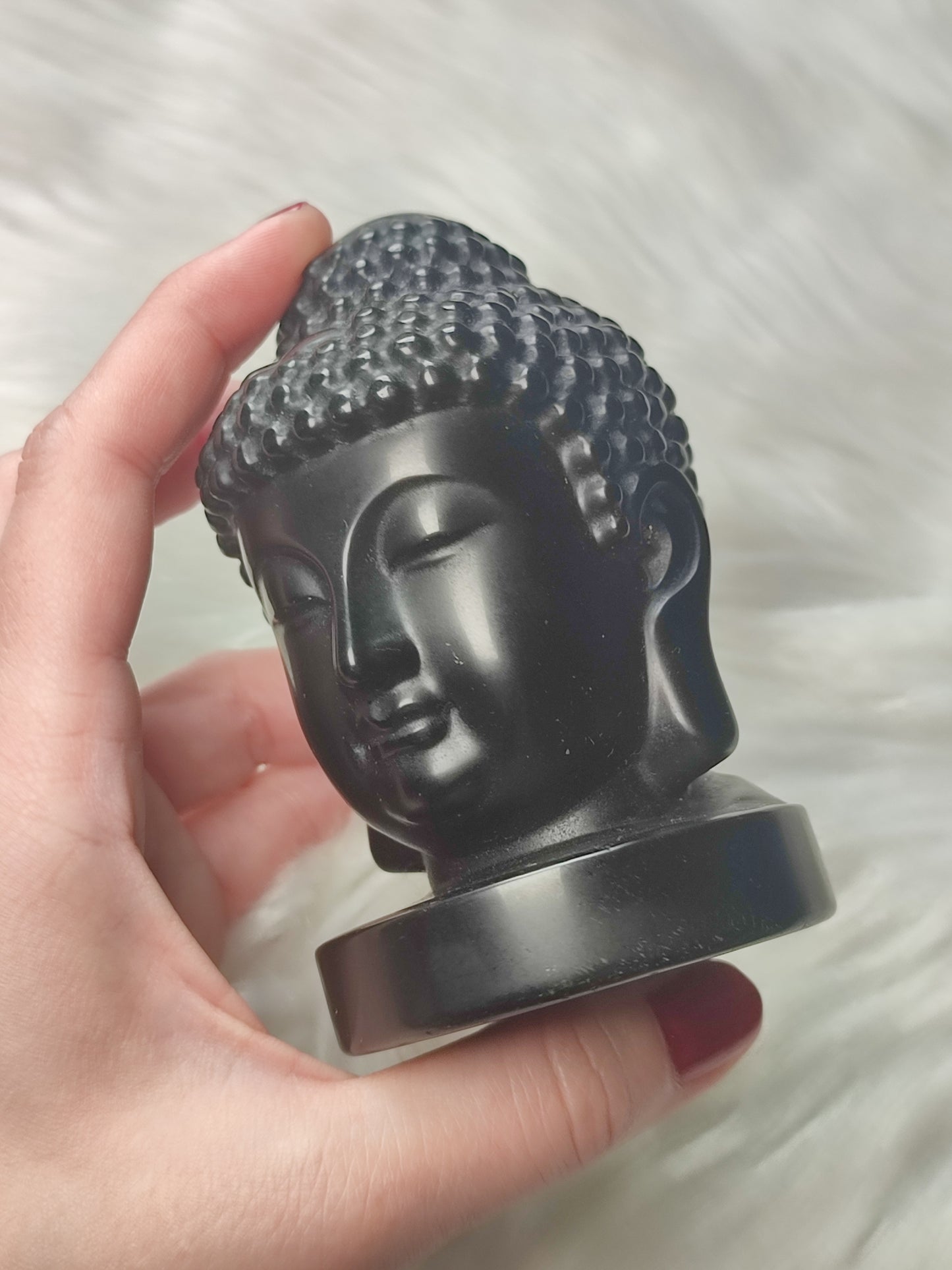 Buda Obsidiana negra 498 gr