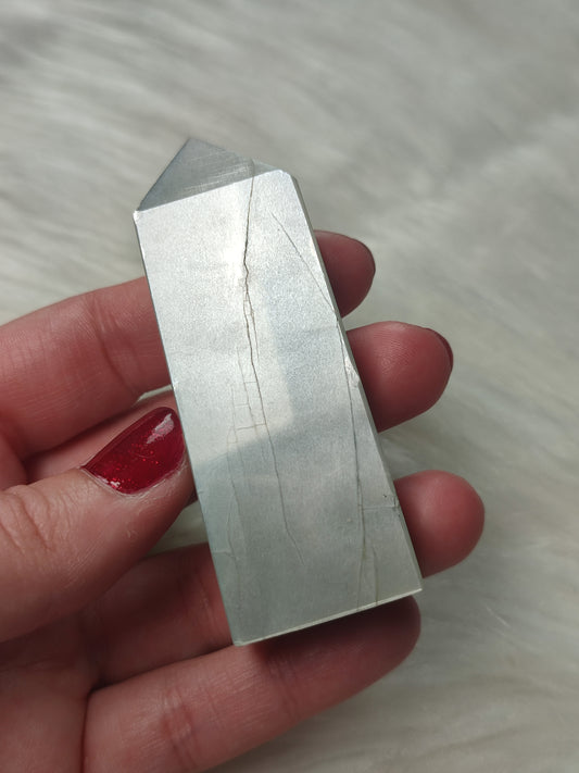 Punta piedra luna verde silky