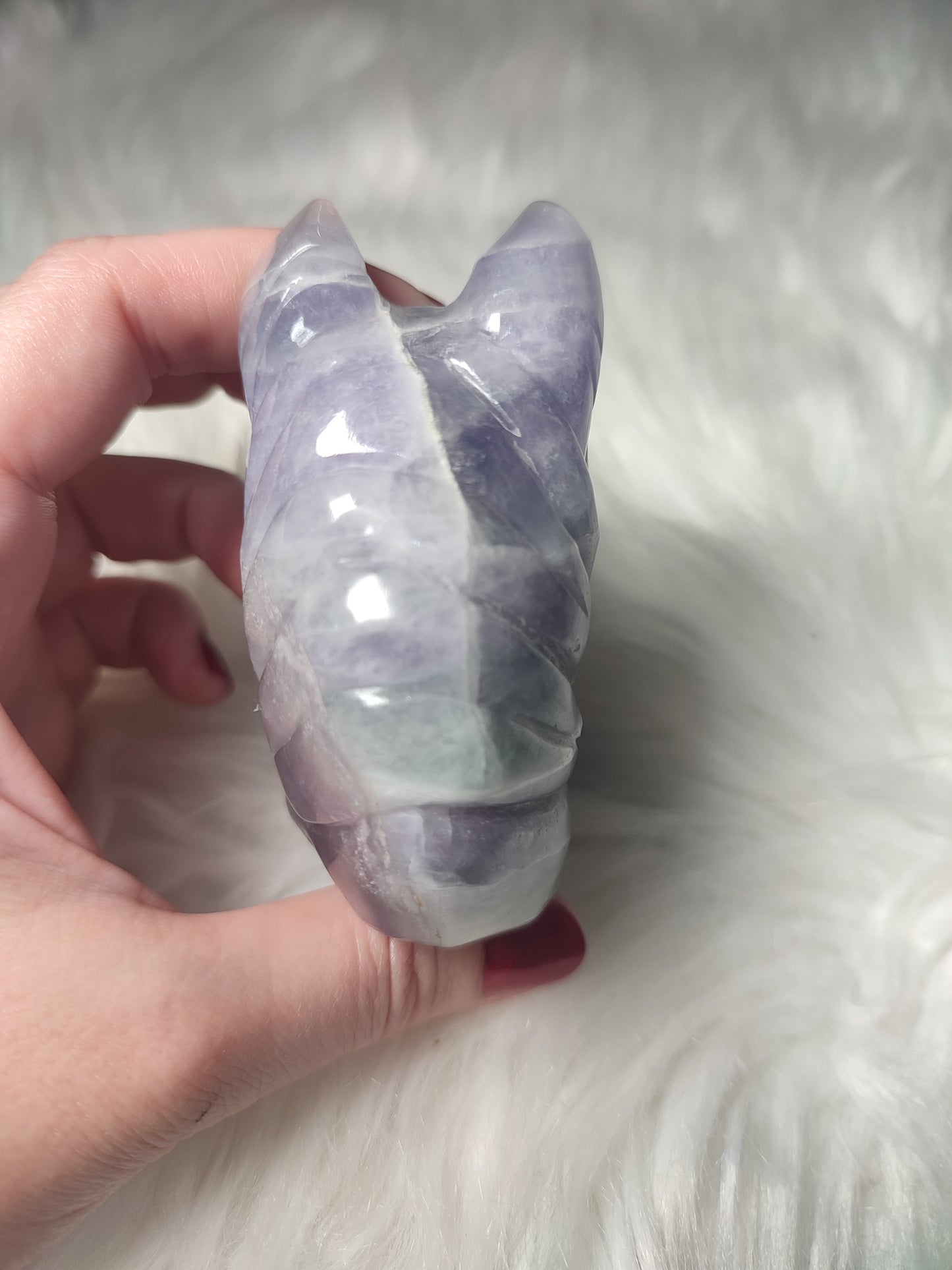 Rinoceronte fluorita mix 538 gr