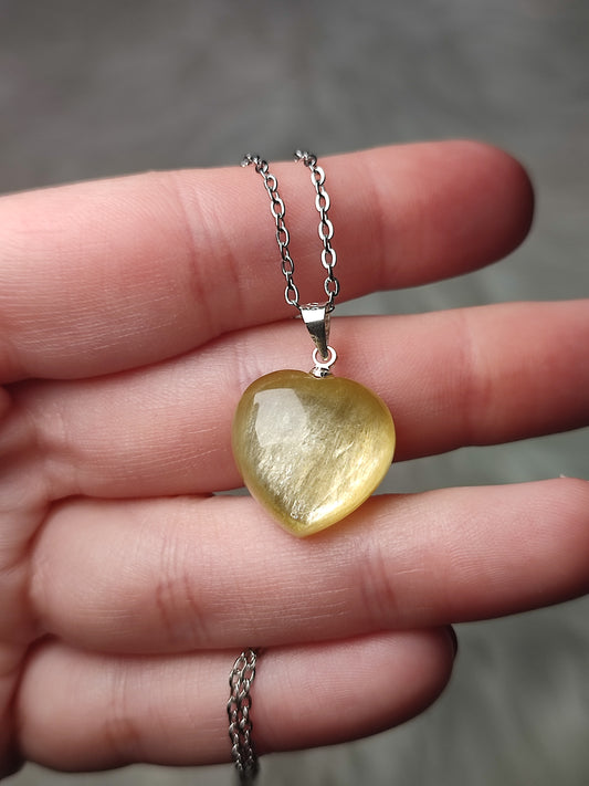 Colgante de plata 925 con mica dorada