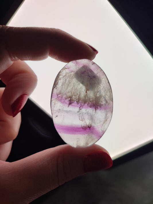 Rodado fluorita candy- multicolor