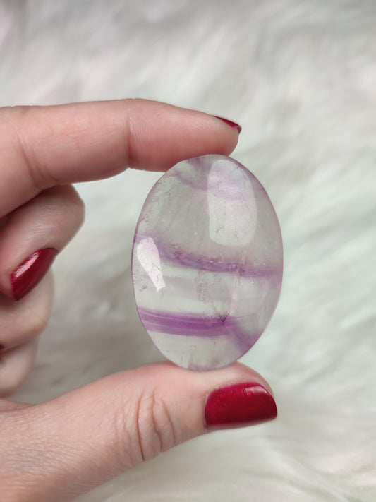 Rodado fluorita candy- multicolor