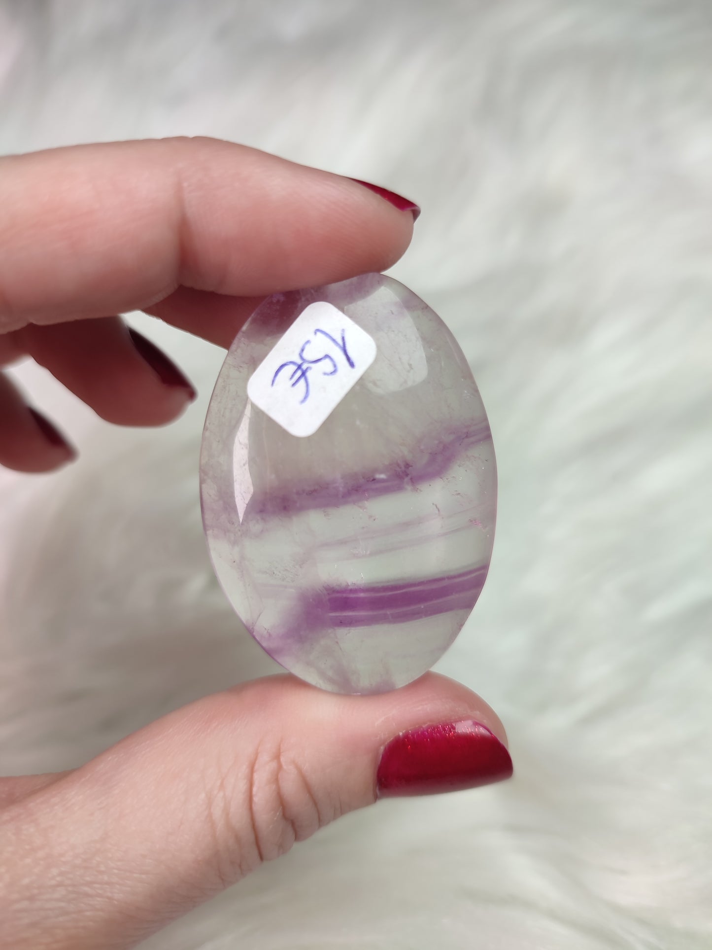 Rodado fluorita candy- multicolor