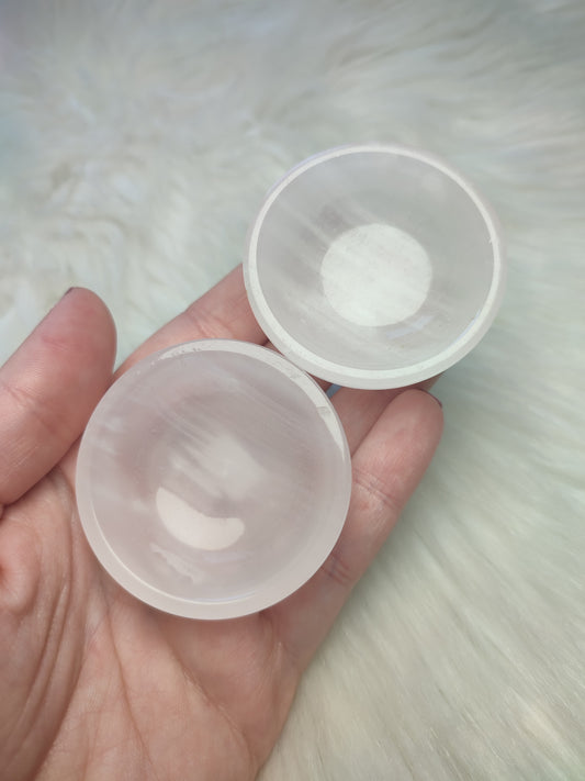 Cuenco mangano calcita rosa