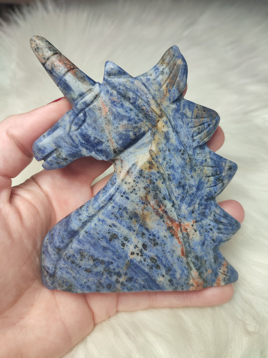 Unicornio sodalita 276 gramos